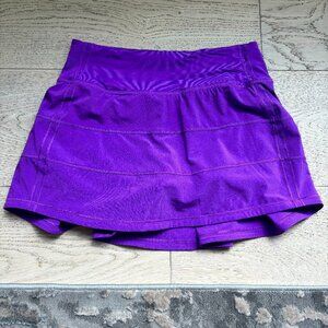 Lululemon Pace Rival Skirt in Moonlit Magenta